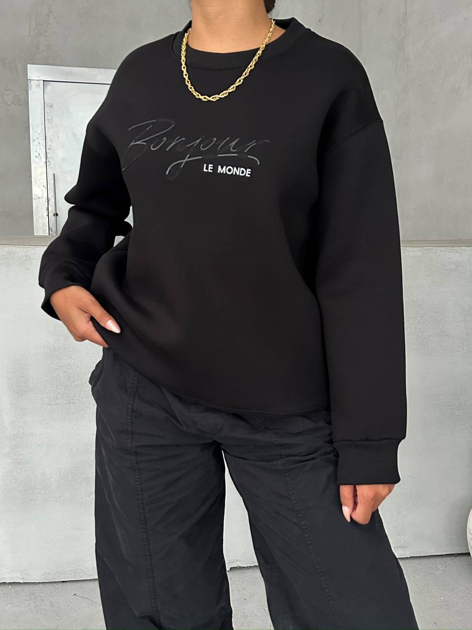 Pullover Bonjour 🌹