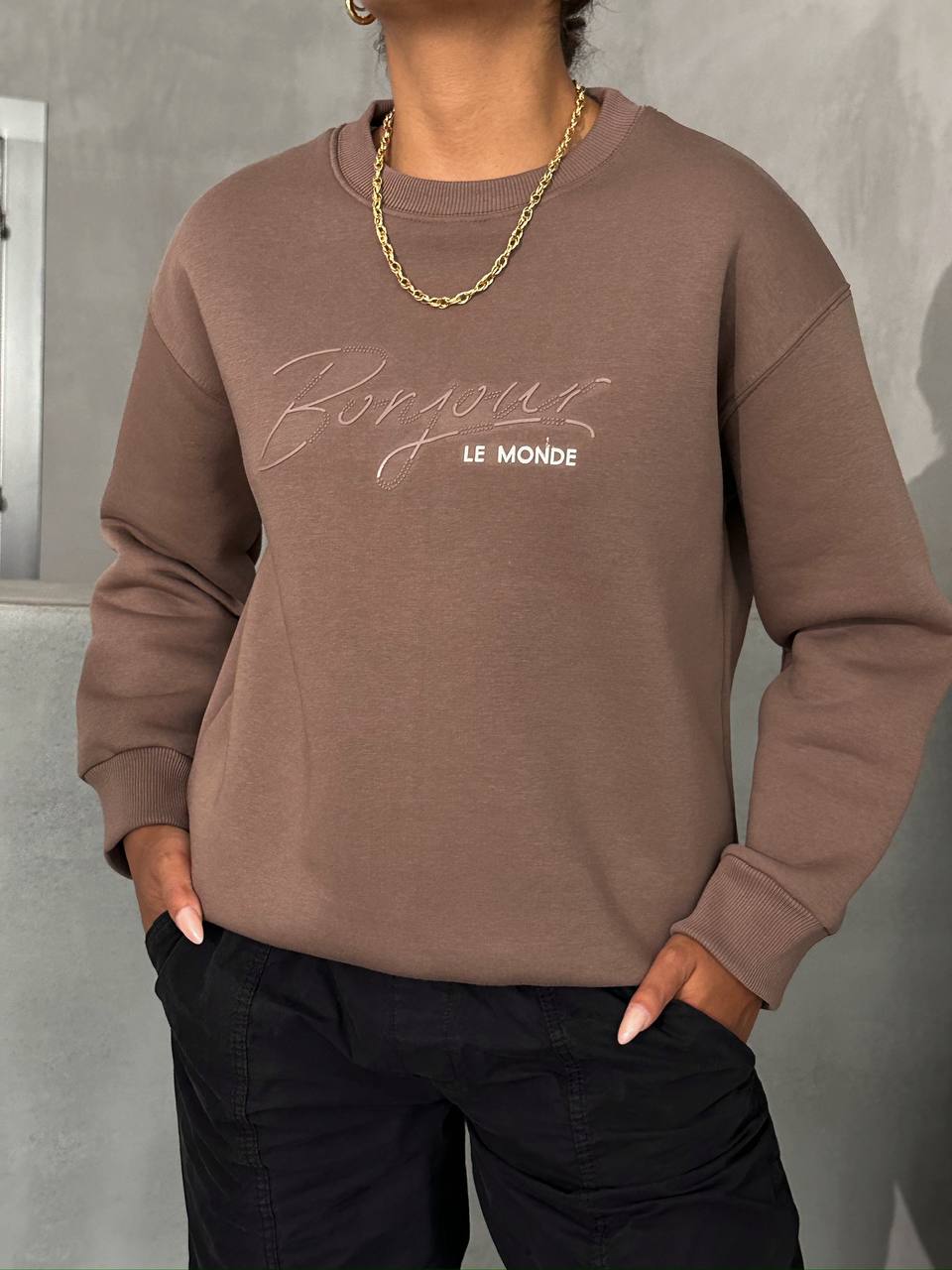 Pullover Bonjour 🌹